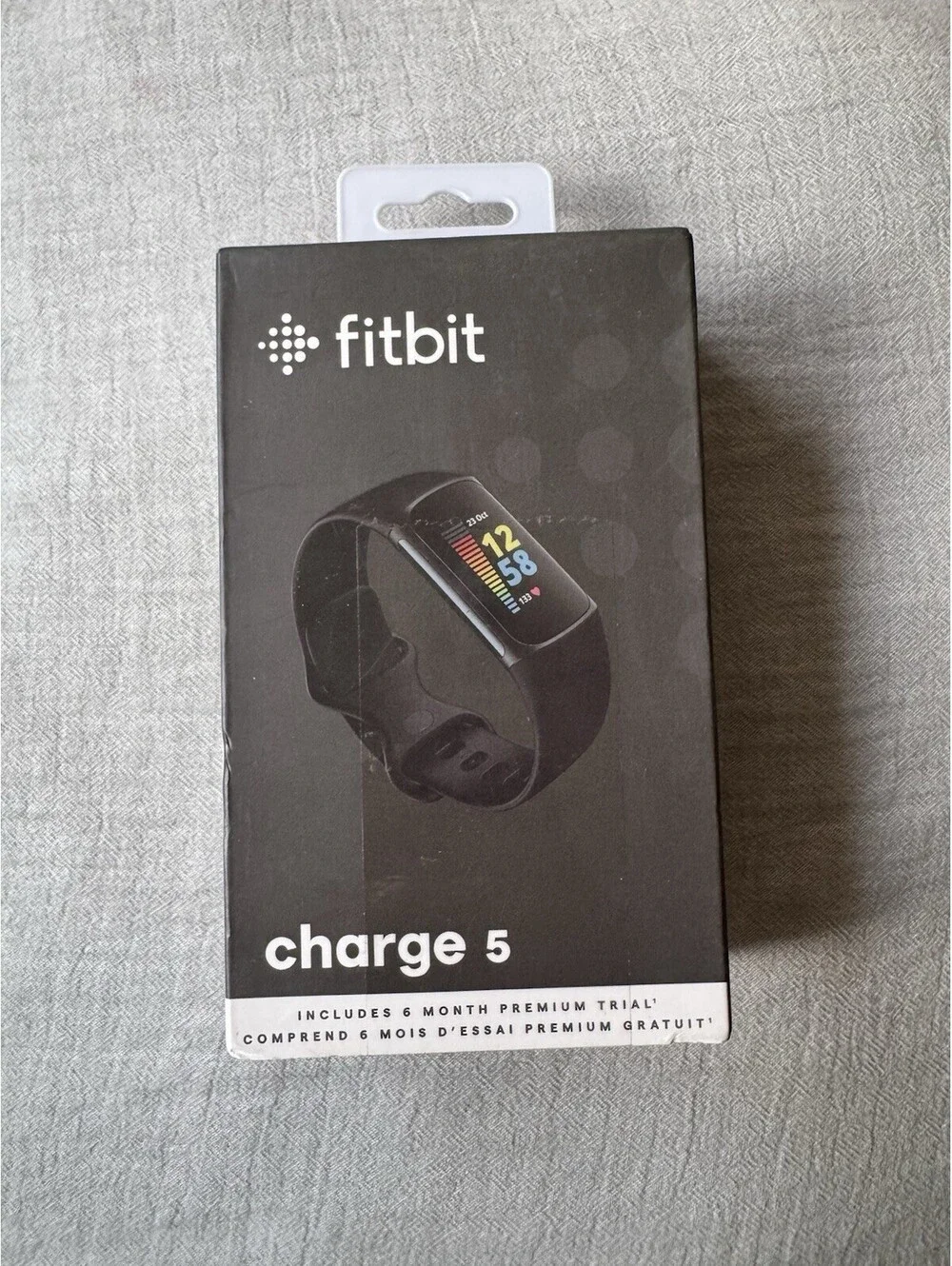 Fitbit Charge 5 Fitness & Health Tracker Black – never used